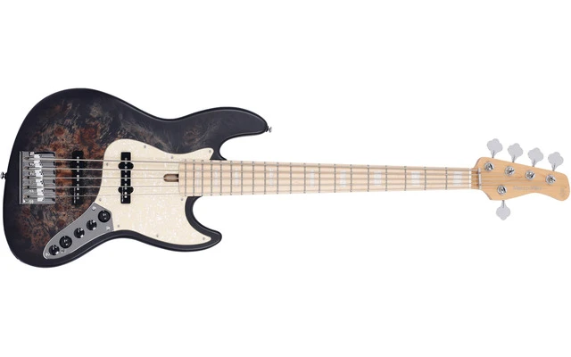Marcus Miller V7 Swamp ASH-5 Reissue Trans Black Satin