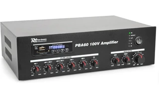 Power Dynamics PBA60 Amplificador linea 100V 60W