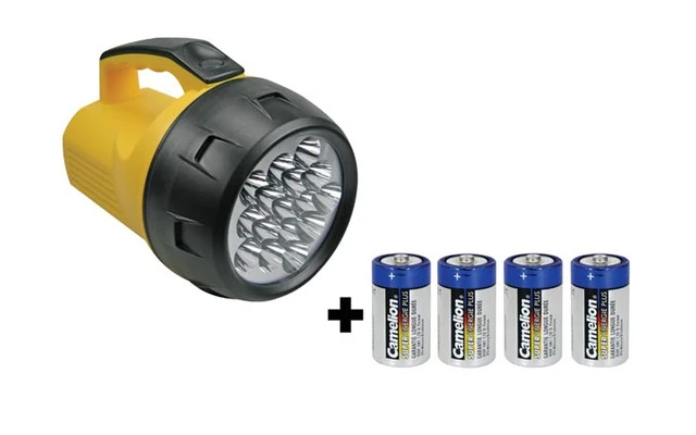 Linterna de bolsillo potente - 16 LEDs