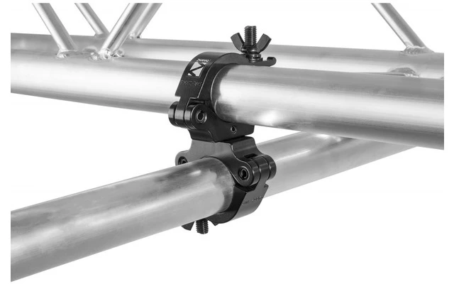 BeamZ BC50B-200D Garra giratoria Slimline 200kg Negra