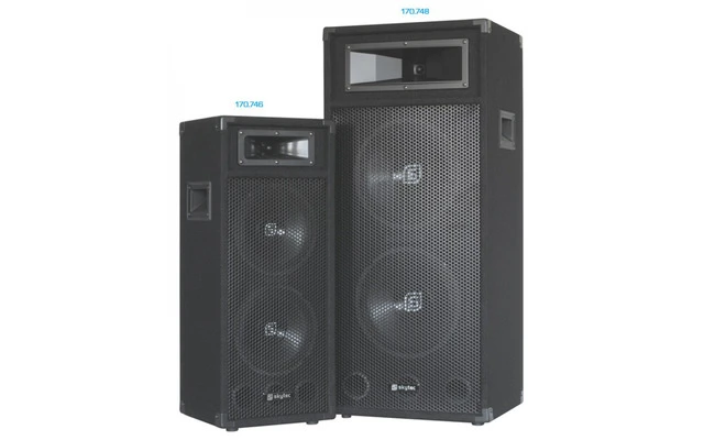 SkyTec SM28 Caja disco/PA 2x 8