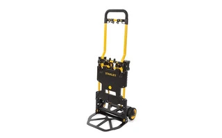 Stanley - Carretilla de mano plegable - 2 en 1 - Carga 137 Kg