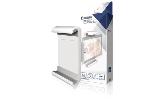 Soporte de pared fijo para tableta de 7 - 12"/17,8 - 30,5cm