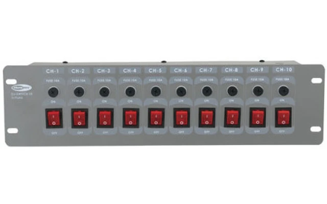 ShowGear DJ Switch 10 - Dispatching iluminación