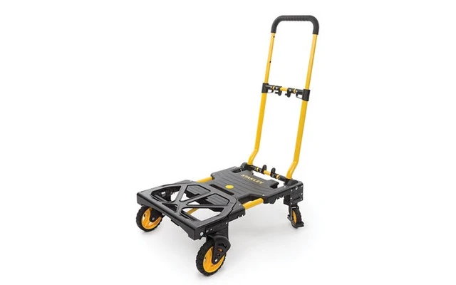 Stanley - Carretilla de mano plegable - 2 en 1 - Carga 137 Kg