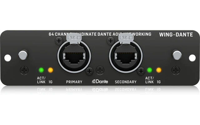 Behringer Wing Dante