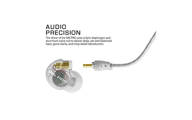 MEE Audio M6 Pro Blanco