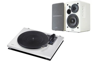 TEAC TN-180BT A3 White + Edifier R1280BT White