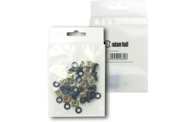 Adam Hall Hardware 5924 M12 AH - Bolsa de 12 tornillos M6 x 12 mm