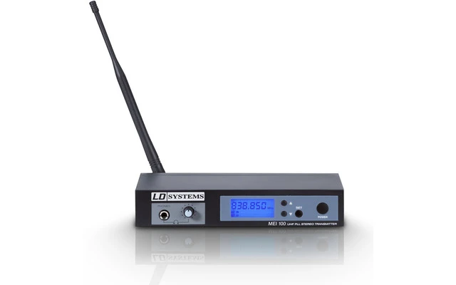 LD Systems MEI 100 T X Transmisor para Sistema de Monitoraje In-Ear LDMEI100 (Versión X)