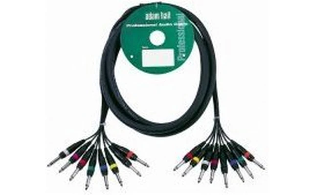 Adam Hall - 8 pares 8x Jack mono / 8 x Jack mono 5m