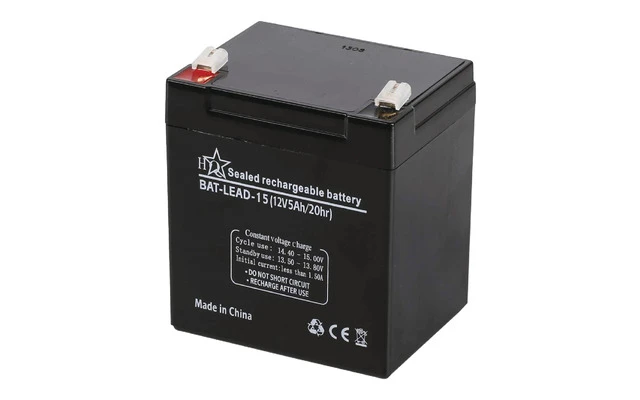 Batería de ácido plomo de 12 V 5 Ah