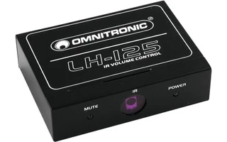 Omnitronic LH-125 IR Controlador de volumen IR