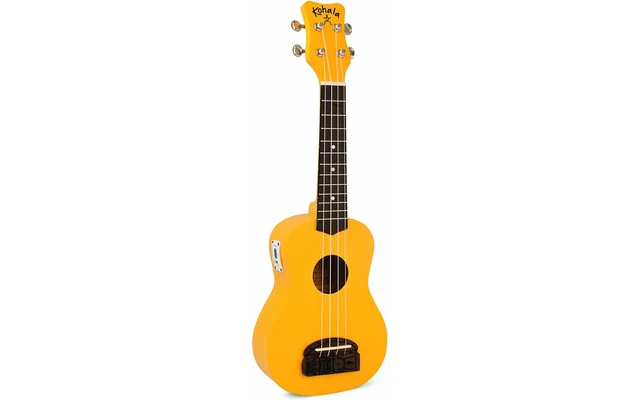 Kohala KT-STYE - Ukelele soprano con afinador Amarillo Tiki