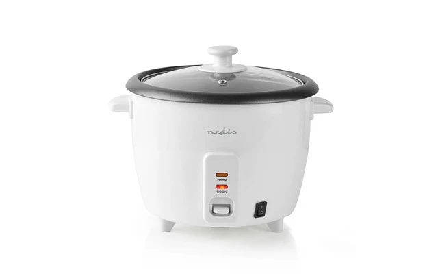 Hervidora de Arroz - 500 W - 1,5 l - Blanco - Nedis KARC15WT
