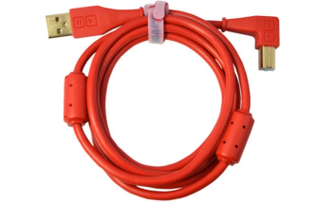 DJ TechTools Chroma Cable Rojo - Acodado