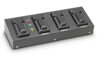Cameo Multi PAR Foot + - Pedalera de 4 Botones para todos los Sets de compactos proyectores CLMP