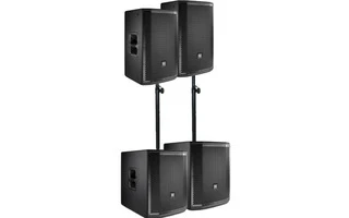 Disco Móvil JBL Pro PRX 815W + 818W XLF