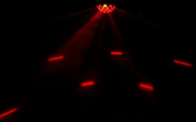 Iluminación Disco con LEDs RGB - 3 x 1 W