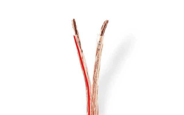 Cable de Altavoz - 2x 6,00 mm2 - 15,0 m - Carrete - Libre Oxigeno - Nedis CABR6000TR150