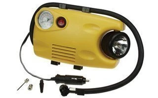 Compresor de aire (260 PSI) con  manómetro y lámpara