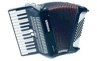 Hohner Bravo II Rojo 48 bajos