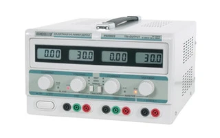 DOBLE FUENTE DE ALIMENTACIÓN PARA LABORATORIO 2 x 0-30V & 5V / 