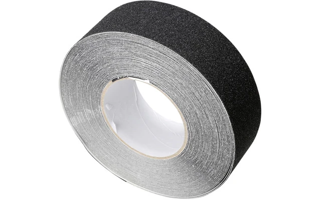 Cinta de seguridad 50mm x 18m negro