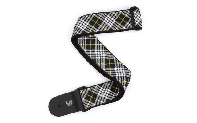 Planet Waves Tartan - Black, White, and Yellow