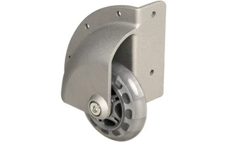 Adam Hall Hardware 37500 S - Rueda blanda 75 mm esquina