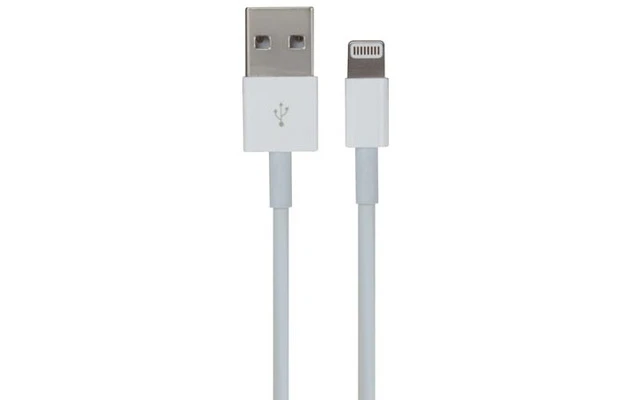 CABLE USB 2.0 A MACHO A LIGHTNING (8P, MACHO) - COLOR BLANCO - 1 m
