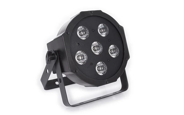 Foco PAR - 5 x 3 W UV-LED + 1 x LED UV