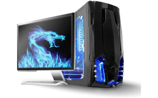 Tira LED para Juegos - Azul - 40 cm - Alimentación SATA - PC de Escritorio - Nedis GCLD04BU
