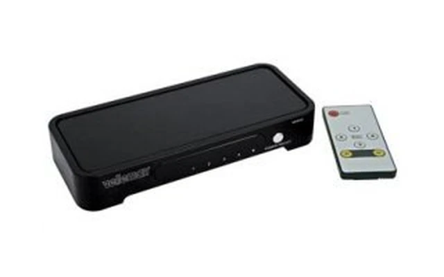Conmutador HDMI V1.3 - 4 x 1 - con mando a distancia