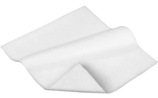 Adam Hall Accessories 0151 WH - Moltón decorativo B1 blanco 160 g/m², 300 cm de ancho
