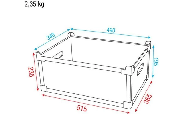 DAP Audio Case apilable Value Line H2
