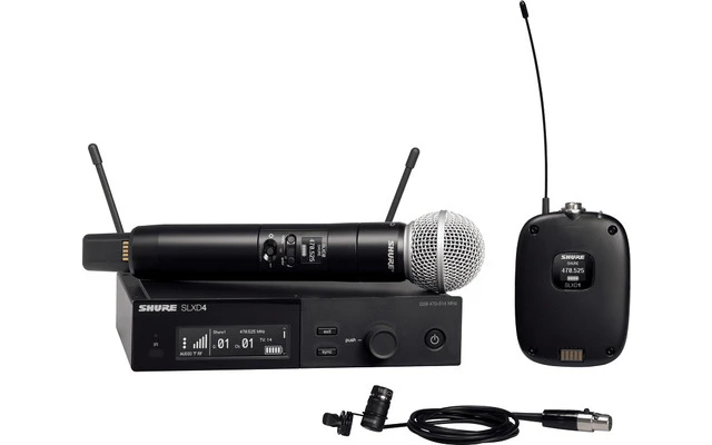 Shure SLXD124E/85 H56