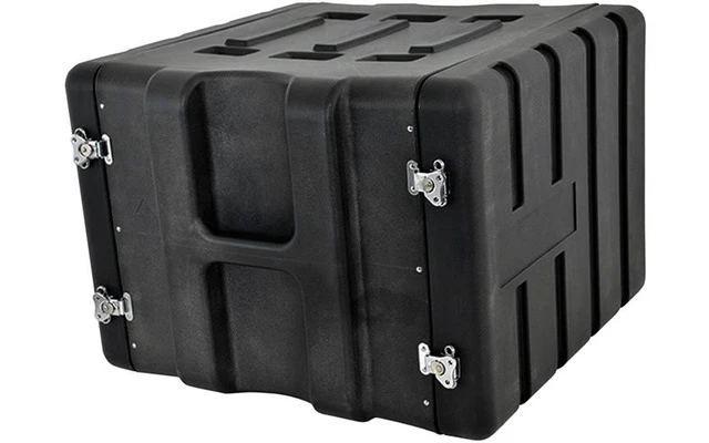 AMS AMR 8U - Rack de transporte ABS de 8 und. de rack. 19"