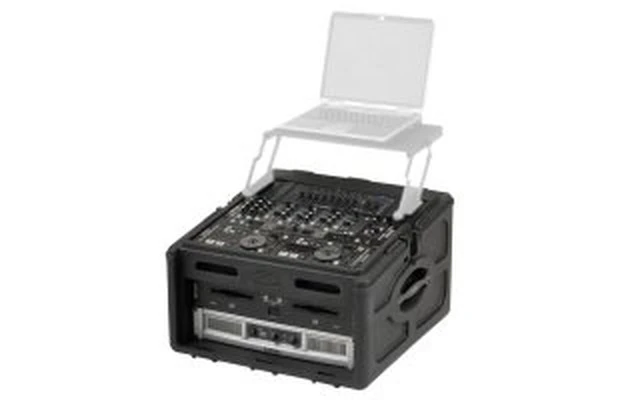 SKB R104 - DJ Rack Case 10u. Alto 4u. Frente