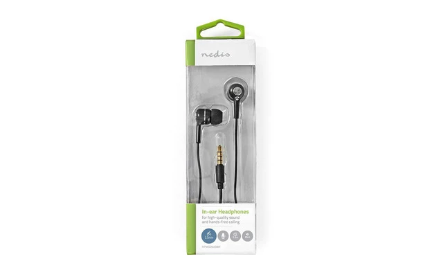 Auriculares con Cable de 1,20 metros - Intrauditivos con micrófono Integrado