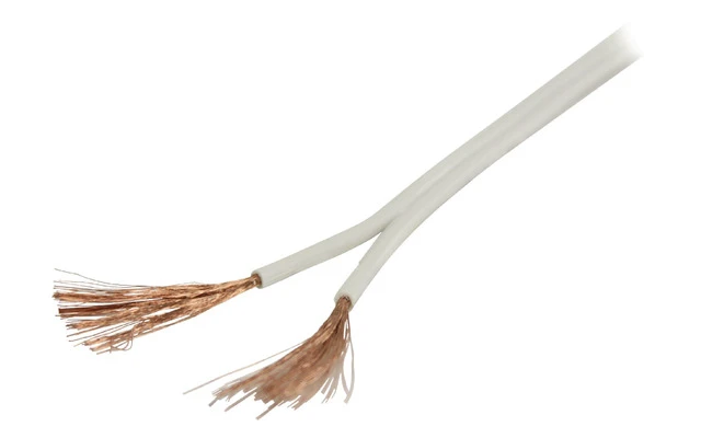 Cable para altavoz 2x 1.50 mm² 100 m color blanco