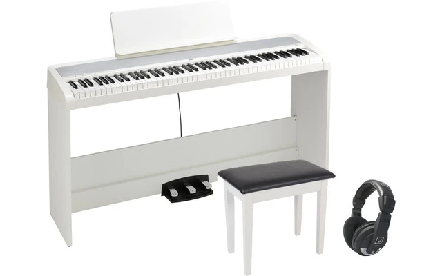 Korg B2 SP Blanco + Banqueta + Auriculares