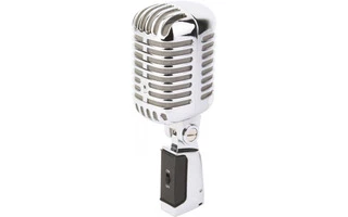 Power Dynamics PDS-M02 Microfono estilo Retro Cromado