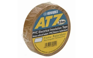 Advance Tapes 5808 BRW Cinta aislante PVC marrón 19 mm x 33m