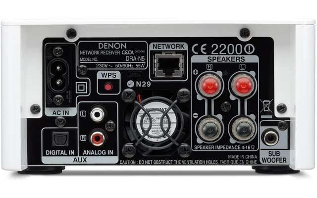Denon DRA-N5 Blanco