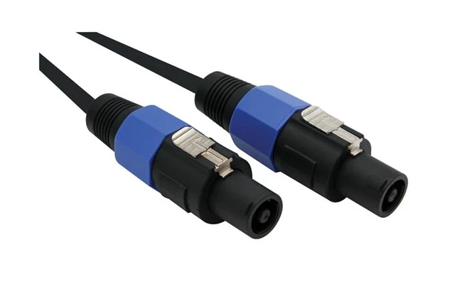 Cable de altavoz profesional - 2x1.5mm² - 20m - conector macho