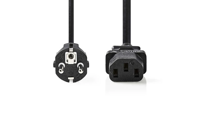 Cable de alimentación - Schuko Macho - IEC-320-C13 - 10 metros