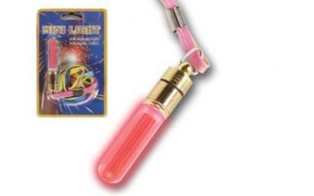 MINILÁMPARA LED ROJA INTERMITENTE CON LLAVERO - LF5R