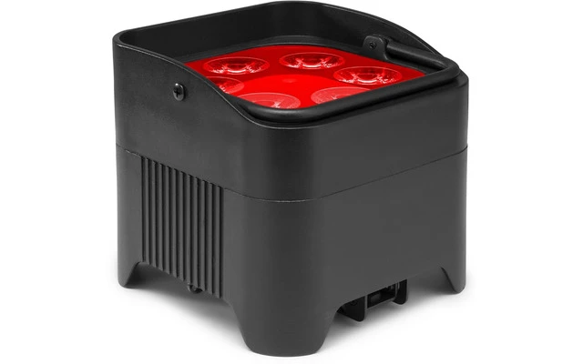 Beamz BBP96SW Foco PAR Negro con bateria 6x 12W WDMX