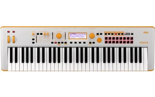 Korg Kross2 61 Naranja Neon